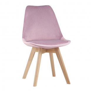 Frankfurt chair pink velor