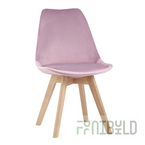 Frankfurt chair pink velor