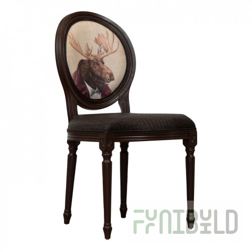 Chair Voltaire, wenge, elk