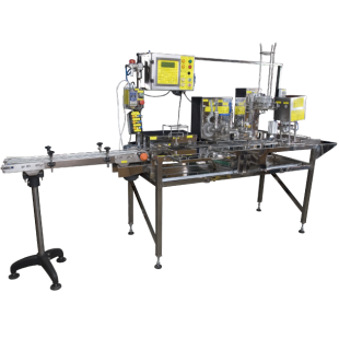 Packaging machine for the production of preserves