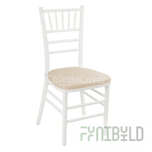 Cushion 01 for Chiavari chair, 3cm, beige