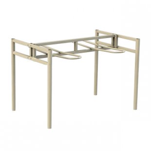 Table base, frame, with chair hangers