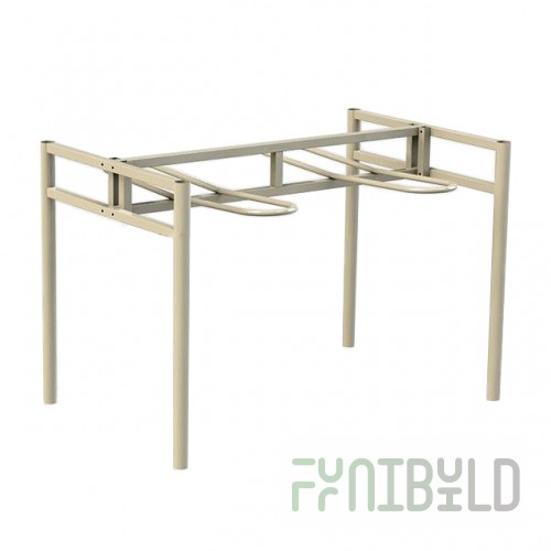 Table base, frame, with chair hangers