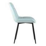 Flex chair velor light blue