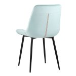 Flex chair velor light blue