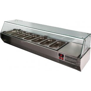 Refrigerated display case POLAIR VT3v-G (7x GN 1/4)