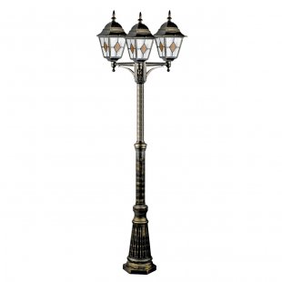 Lamppost Berlin triple
