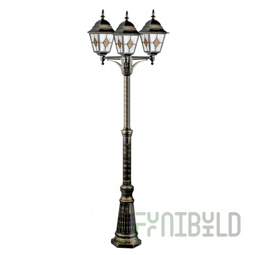 Lamppost Berlin triple