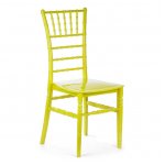 Chiavari chair plastic NEW, colored