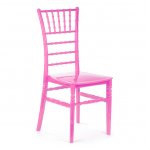 Chiavari chair plastic NEW, colored