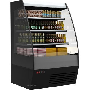 Refrigerated cabinet Carboma F 16-08 VM 1.0-2 (1600/875 VHSp-1.0) (double-glazed window)