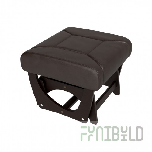 Pouf-glider Provence eco-leather