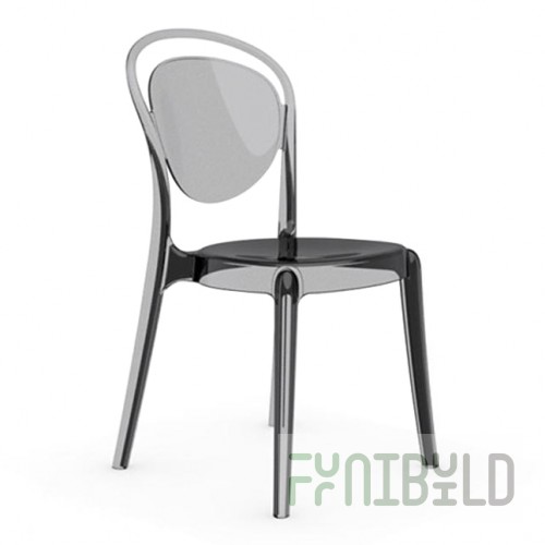 Chair Parisien Smoke, plastic