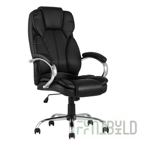 TopChairs Ultra Executive Chair, Black