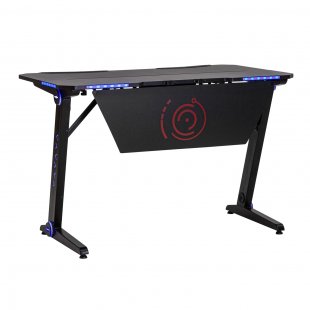 Computer gaming desk TopChairs Space LED black