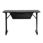 Computer gaming desk TopChairs Space LED black