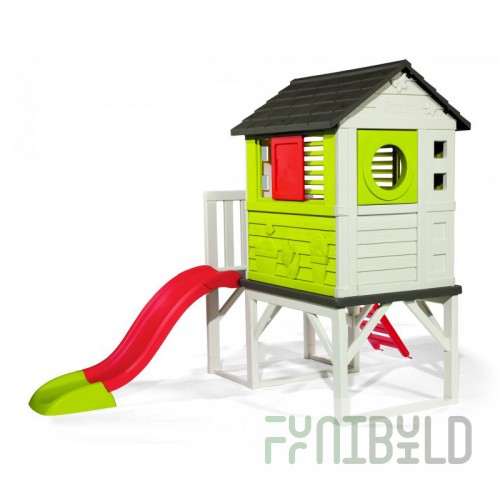 House on stilts with a slide Smoby