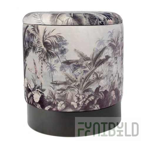 Pouf with lid Redfield
