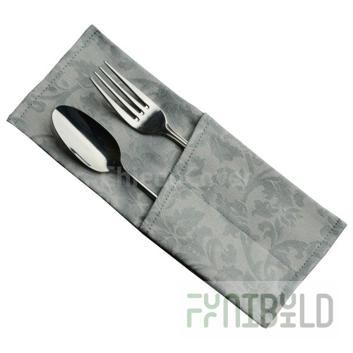 Envelope for 2 devices Zhuravinka, gray flower