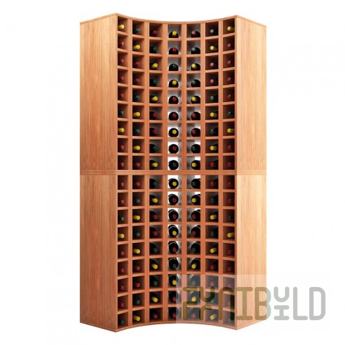 Wine rack Corner3