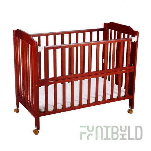 Baby cot Nami mahogany