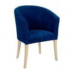Half-chair Bordeaux beech