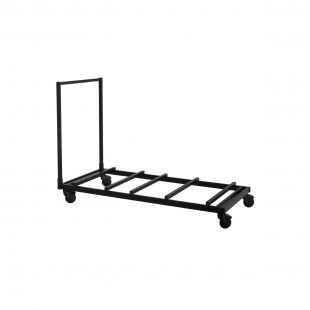 Trolley for small rectangular tables