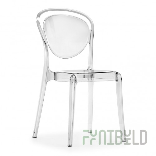 Chair Parisien Transparent, plastic