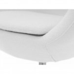 Egg chair, white