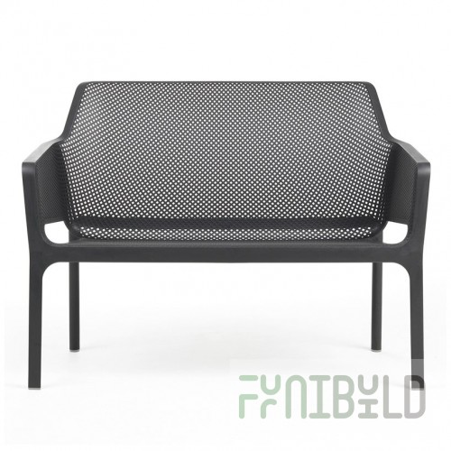 Sofa plastic Net Bench anthracite