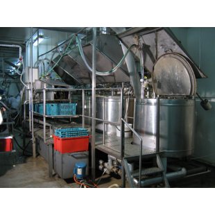 Unloading and washing machine for seaweed MRM X940