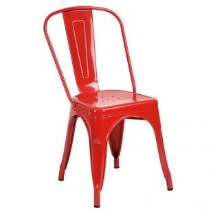 Chair Tolix Red glossy