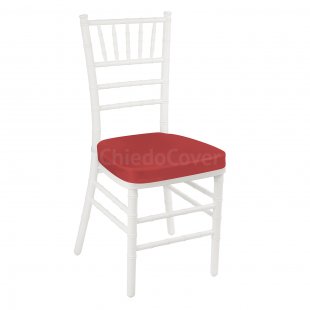 Cushion 01 for Chiavari chair, 5cm, red