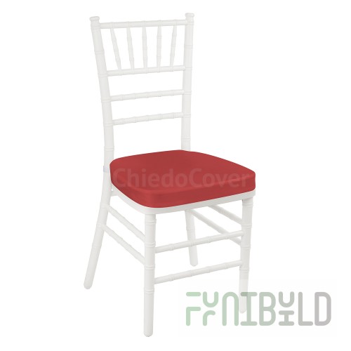 Cushion 01 for Chiavari chair, 5cm, red