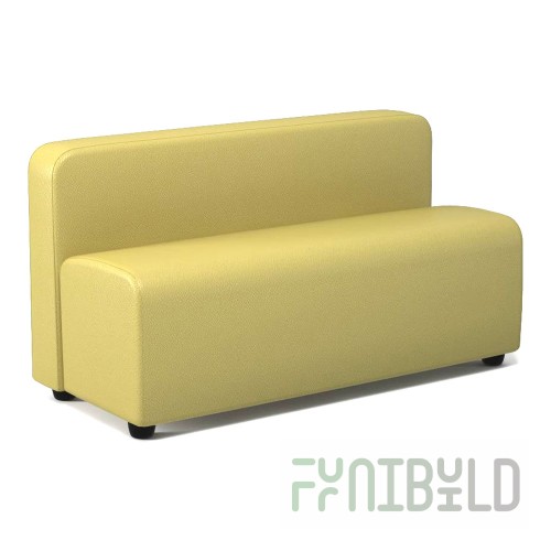 Sofa section 3-seater Quadrato Standard