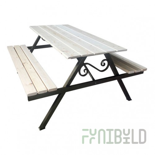 Outdoor furniture set for a summer house