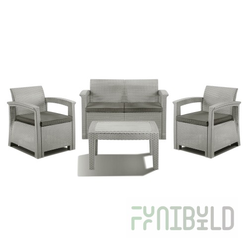 Rattan furniture set SOFT 4
