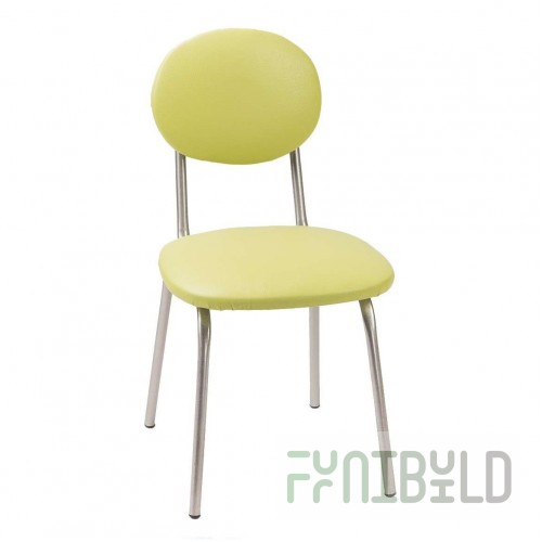 Children's chair with metal frame