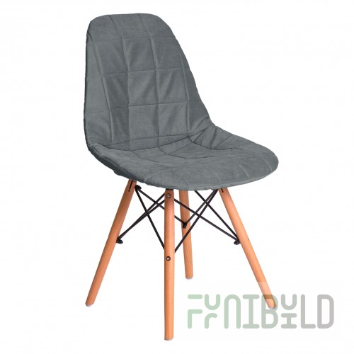 E04 cover for Eames chair, grey