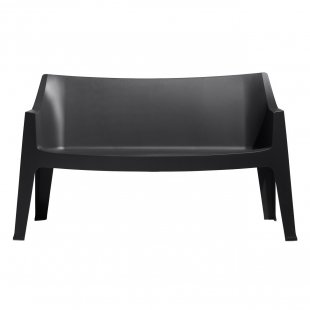Plastic sofa Coccolona, ​​anthracite