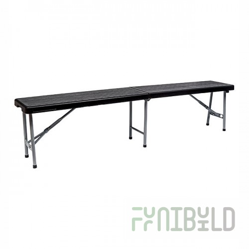 Settle Bench Black