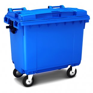 Waste container 660 liters