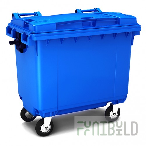 Waste container 660 liters