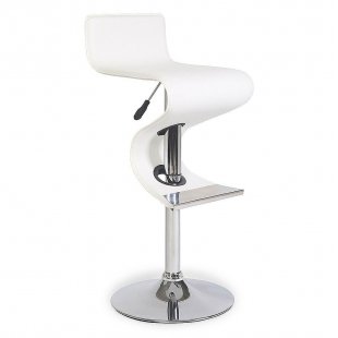 Bar stool Vaskom white