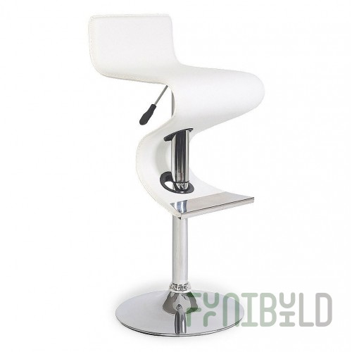 Bar stool Vaskom white