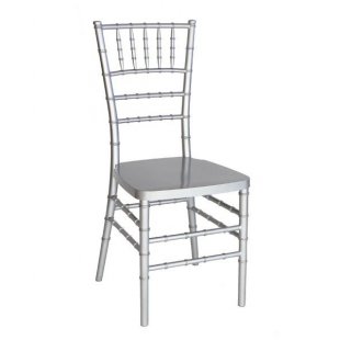 Chiavari Chair Silver, Plastic