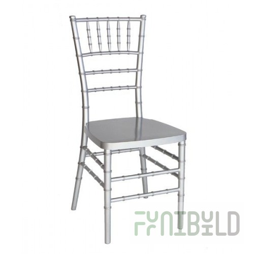 Chiavari Chair Silver, Plastic