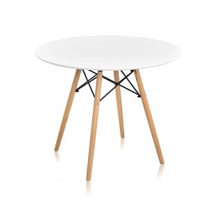 Table Eames T-8 MDF, color according to RAL