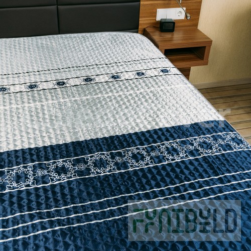 Coverlet artificial silk