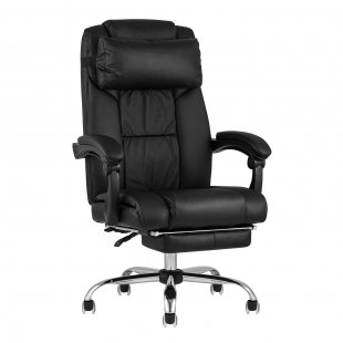 TopChairs Royal Executive Chair, Black